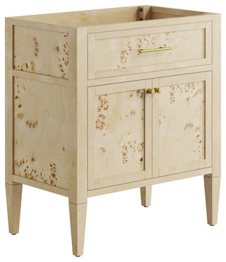 Elysian 30" Wood Bathroom Vanity - Black Burl