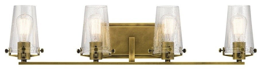 Bath 4-Light, Natural Brass