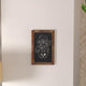 Canterbury Wall Mount Magnetic Chalkboard Sign Set-11" x 17", Torched Brown, 11" X 17"
