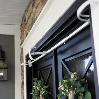 Garland Hanger, Double Door White, 52-82" Doors