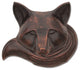 Fox Door Knocker, Oiled Bronze, Standard Size