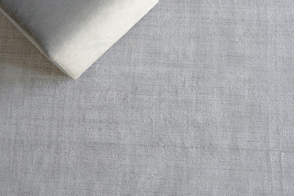Poliforma Handloomed Polyester Light Beige Area Rug, 9'x12'
