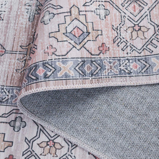 Safavieh Arizona Machine-Washable Collection ARZ243 Rug, Sage/Rust, 8'x10'