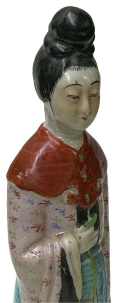 Vintage Oriental Ancient Style Dressing Ceramic Lady Art Figurine Hws4416