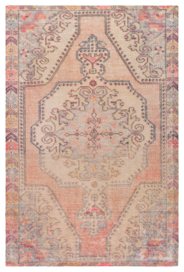 Surya Unique UNQ-2313 8'6"x11'6" Rug, Orange/Wheat/Ivory/Gray/Pink/Burnt Orange