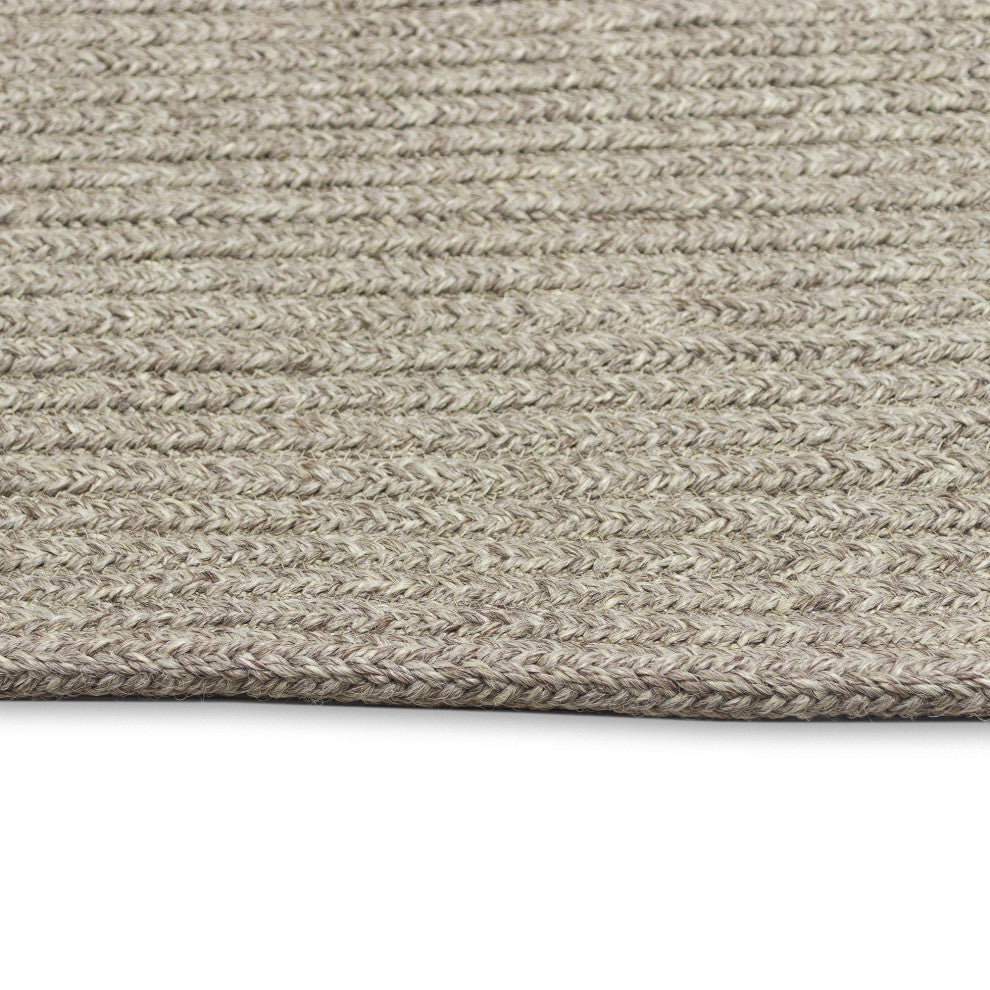 Calais Solid Indoor/Outdoor Rug, Gray, 7'6"x9'6"