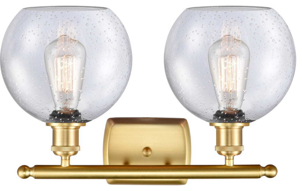 Innovations Lighting 516-2W-SG-G124-8-LED 2 Light 16" Bath Vanity Light
