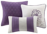 Madison Park Sateen Printed Comforter 7-Piece Set, California King