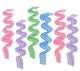 6-Piece Multicolor Sugar Coated Ribbon Candy Christmas Ornaments Set