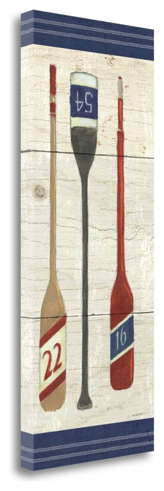 "Nautique IX" By James Wiens, Giclee Print on Gallery Wrap Canvas, Ready to Hang