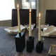 Open Square Candle Holders