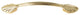 Utopia Alley Amy Cabinet Pull, 5.1" Center to Center, Polished Gold, 10 Pack