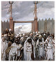 "Craftiness of The Gideonites" Digital Paper Print by James Tissot, 16"x18"