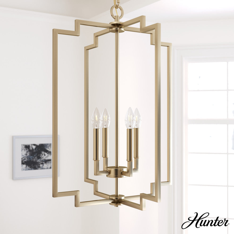 Zoanne Alturas Gold 4-Light Pendant
