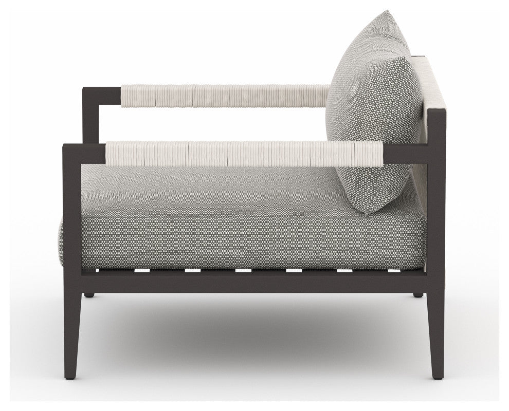 Sherwood Outdoor Chair-Bronze/Faye Ash