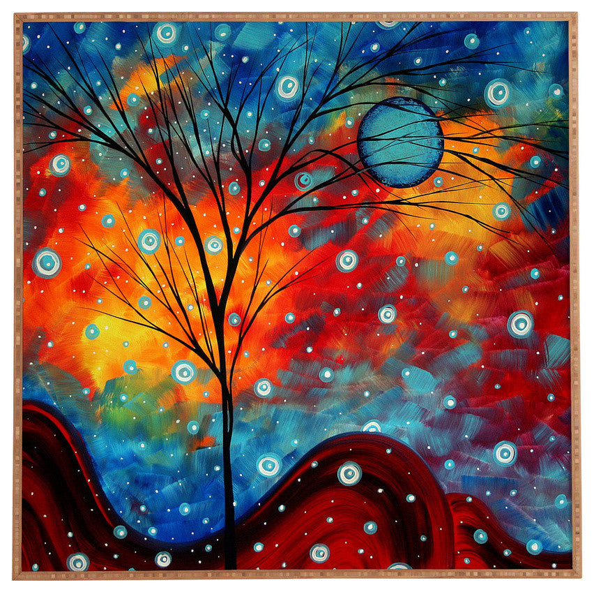 Deny Designs Madart Inc Summer Snow Framed Wall Art