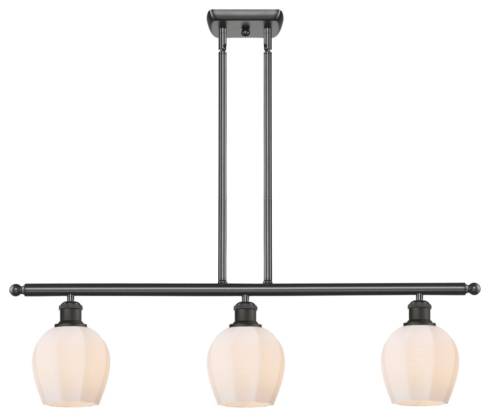 Innovations 516-3I-OB-G461-6-LED 3 Light Island Light, Oil Rubbed Bronze