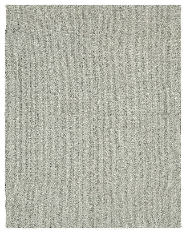 Rug N Carpet - Handmade Turkish 7' 0'' x 8' 11'' Flatweave Wool Kilim Rug