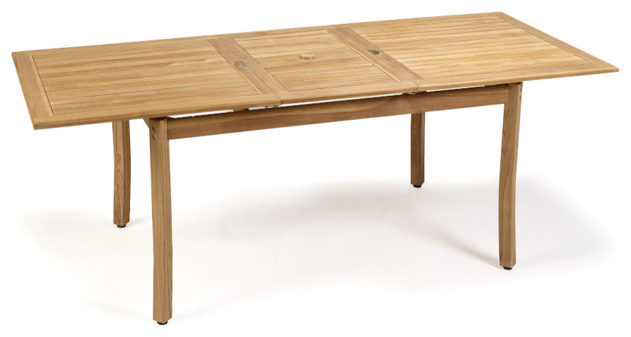 Premium Teak Extendable Patio Dining Table