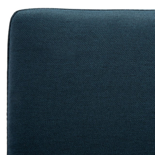 Safavieh Murray Foldable Futon W Pillow, Navy/Natural