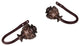 Harmony Holdback, Set of 2, Cocoa