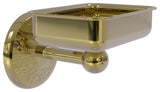 Monte Carlo Wall Mounted Soap Dish, Unlacquered Brass