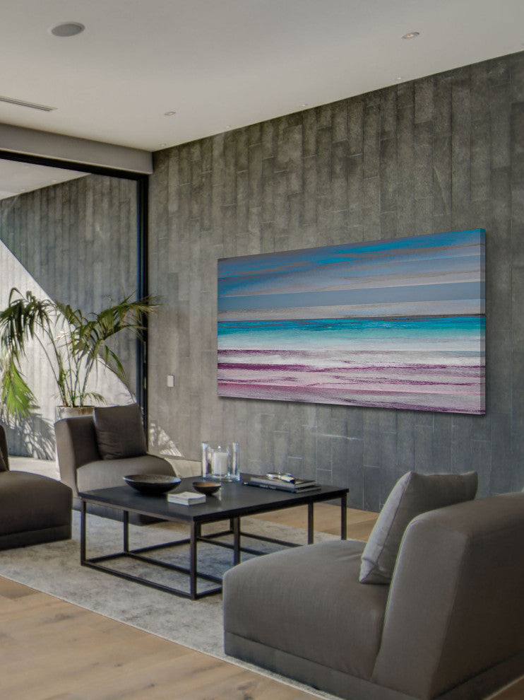 "Shoreline" Print on Canvas, 60"x30"