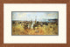 "Lewis and Clark Meeting the Flatheads"  by Charles M. Russell, 25x17"