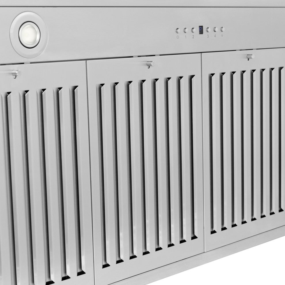 ZLINE 48" ZLINE DuraSnow Hood With White Matte Shell KB4SNZ-WM-48-MB