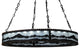 42 Wide Mountain Range Ring Chandelier