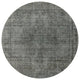Ahgly Company Indoor Round Mid-Century Modern Area Rugs, 7' Round