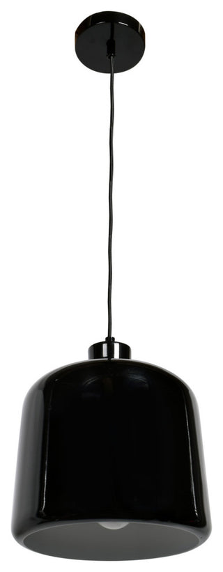 Access Lighting 23778/MGL Nostalgia 1 Light 10"W Mini Pendant - Matte Black