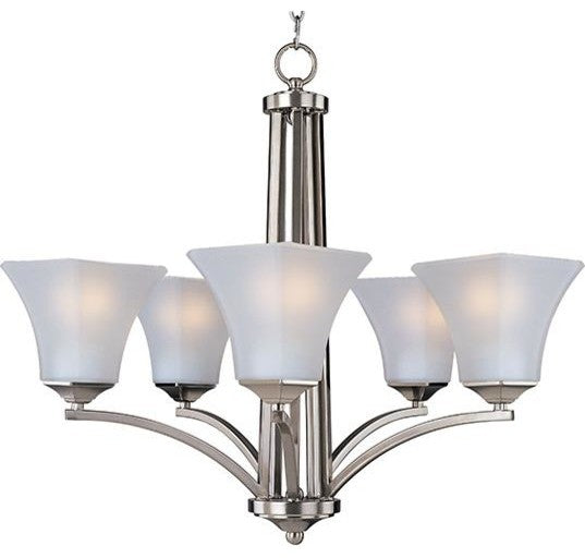 Maxim Aurora Five Light Chandelier 20095FTSN