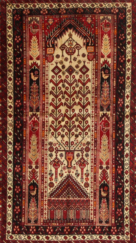 Ahgly Company Indoor Rectangle Traditional Area Rugs, 5' x 8'