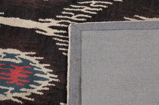 Abstract Contemporary Oriental Area Rug Hand-tufted Wool Carpet 5x8