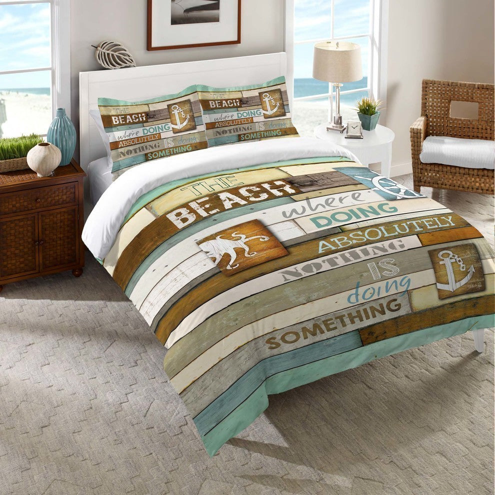 Laural Home Beach Mantra Comforter, King