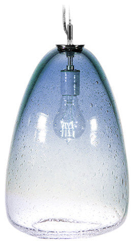 Summit Pendant, The Fizz Collection, Steel Blue