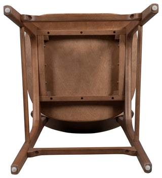 Solvang Wood Stool, Brown Ale Finish, Counter Height