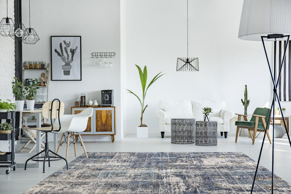 Noori Rug High-low Westfield Caroline Grey/Blue Rug