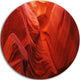 Magic Colors Of Antelope Canyon, Landscape Photo Round Wall Art, 38"