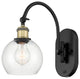 Innovations 518-1W-BAB-G122-6 1-Light Sconce, Black Antique Brass