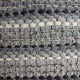 Grayscale Weave Throw Pillow