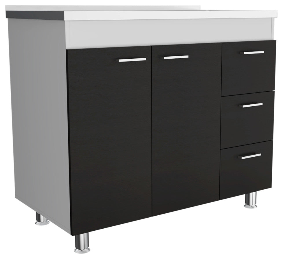 Utility Sink Kisco, Kitchen, White / Black
