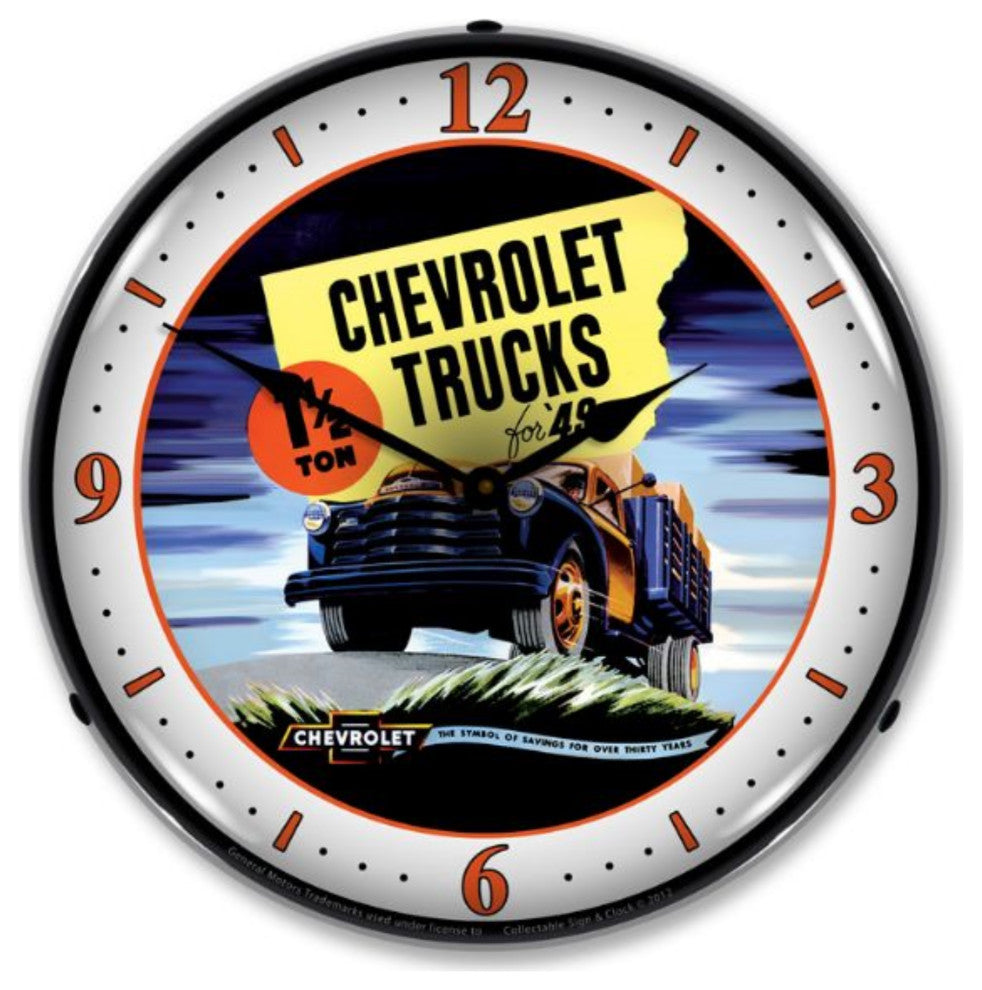 GMRE1206378 1949 Chevrolet Truck Clock