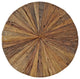 Salvaged Wood Pinwheel Side Table
