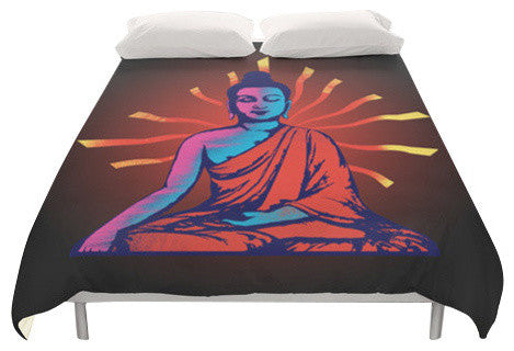 Buddha Om Duvet Cover, Full