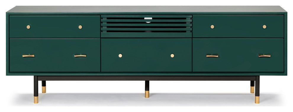 Lala Low TV Stand, Green
