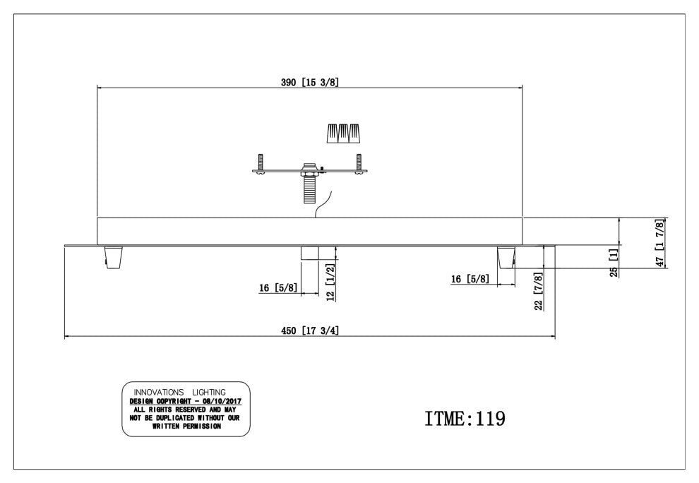 INNOVATIONS LIGHTING 119-W 9 Light Multi Port Canopy