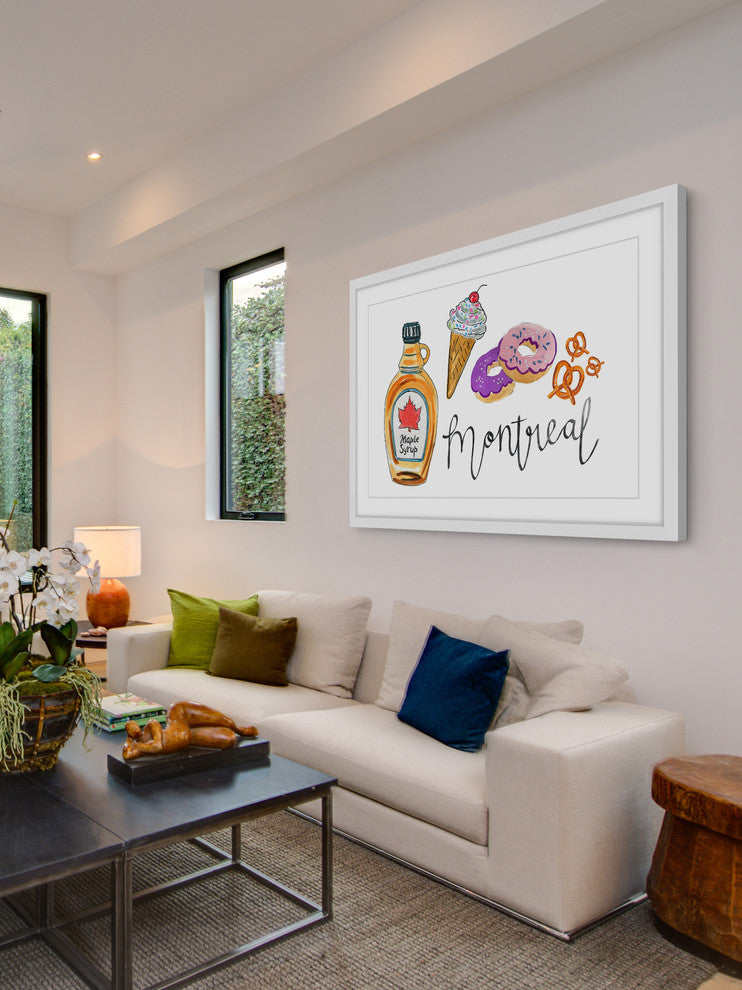 "Everything Maple" Framed Painting Print , 30x20