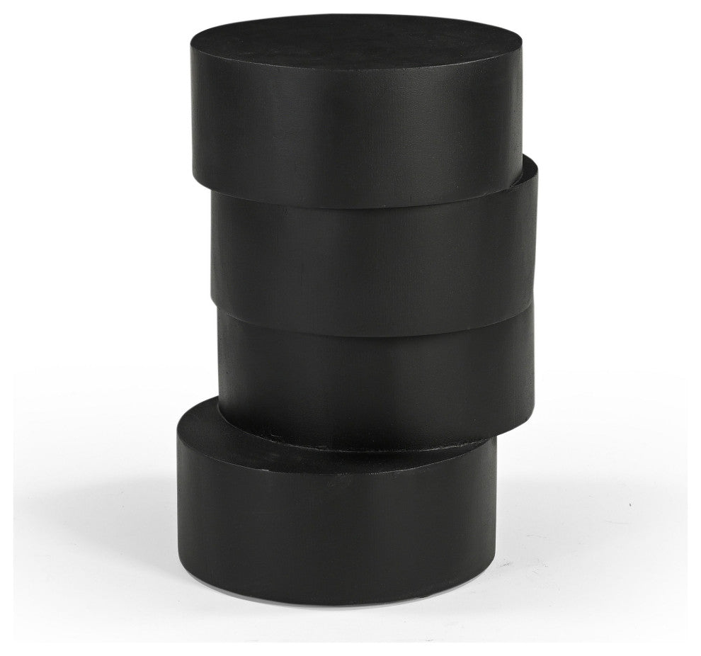 Modrest Grove Modern Black End Table